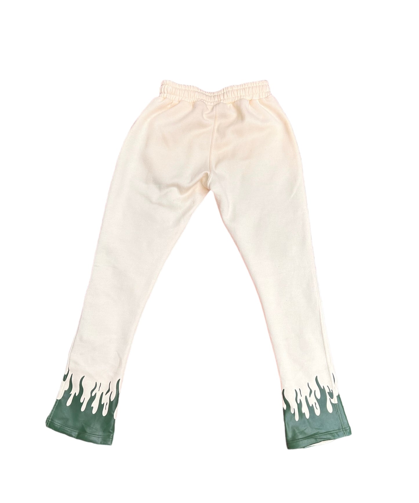 FNF Cream Flared Sweatpants