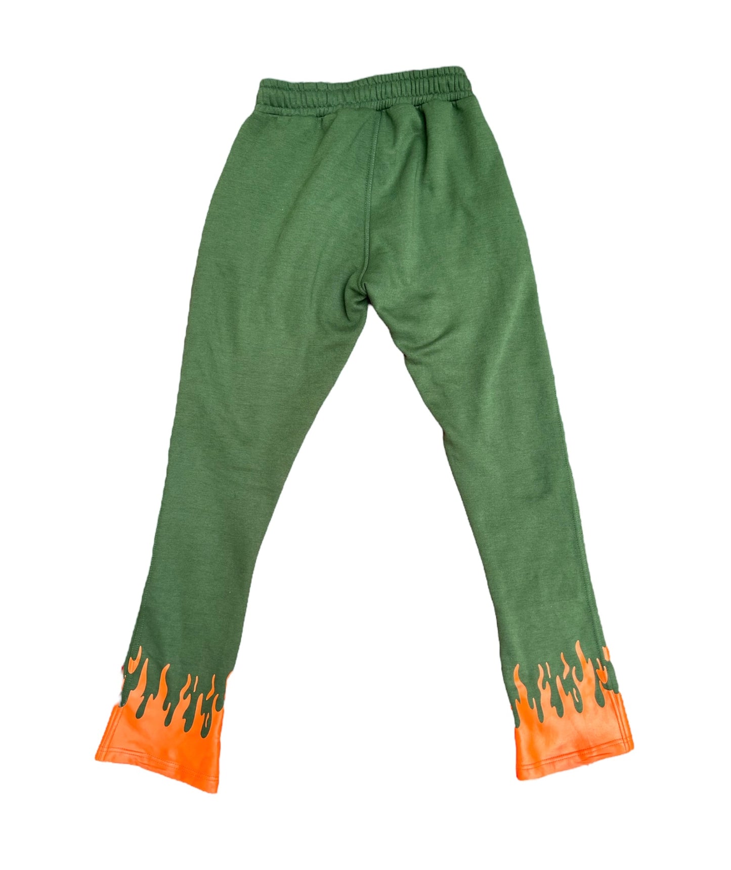 FNF Green Flared Sweatpants